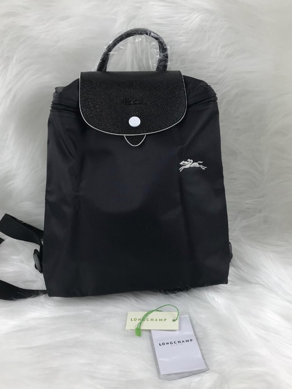 LONGCHAMP Mini Le Pliage  Backpack In black